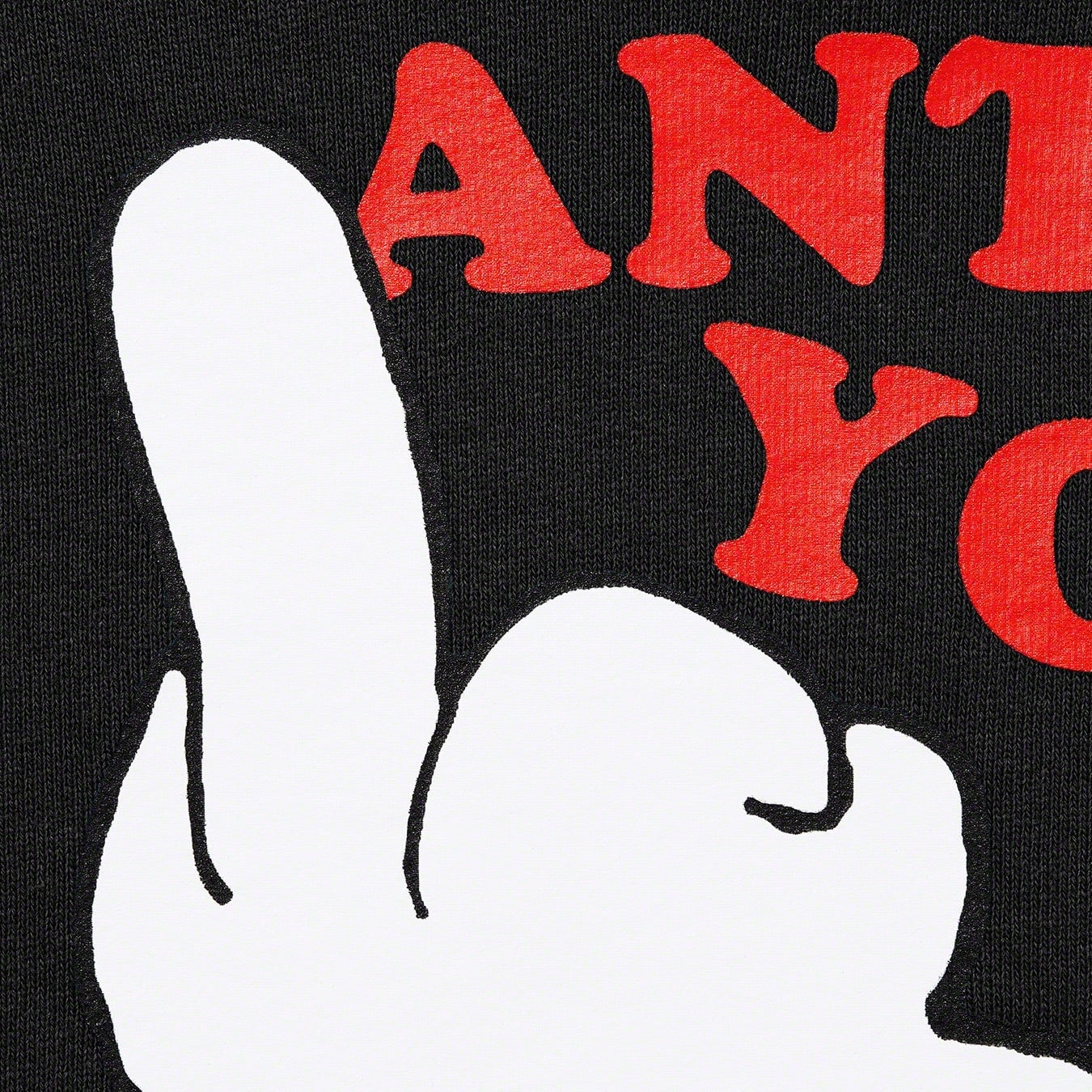Supreme®/UNDERCOVER Anti You Hooded Sweatshirt view 4